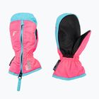 Reusch Ben Mitten детски ски ръкавици knockout pink/bachelor button