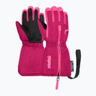 Детски скиорски ръкавици Reusch Tom fuchs purp/knockout pink