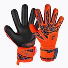 Детски вратарски ръкавици Reusch Attrakt Infinity NC Junior hyper orng/elec blue/black