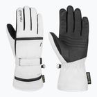 Дамски скиорски ръкавици Reusch Alison Gore-Tex white/black