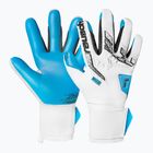 Вратарски ръкавици Reusch Attrakt Freegel aqua white/black/aqua blue