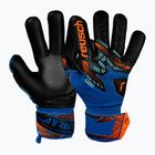 Вратарски ръкавици Reusch Attrakt Infinity NC Junior electric blue/shocking orange/black