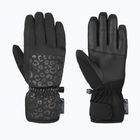 Дамски скиорски ръкавици Reusch Keira R-Tex XT black/black leopard