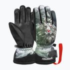 Детски скиорски ръкавици Reusch Carter R-Tex XT blck/silver/fluo red