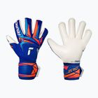 Вратарски ръкавици Reusch Attrakt Gold X Roll Finger sharp blue/white/shocking orange