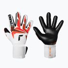 Вратарски ръкавици Reusch Attrakt Freegel Gold X white/shocking orange/black