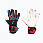 Вратарски ръкавици Reusch Attrakt Advance black/aqua blue/shocking orange