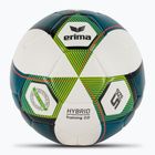ERIMA Hybrid Training 2.0 футболна топка mykonos blue/lime размер 5