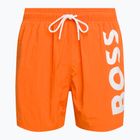 Мъжки къси панталони за плуване Hugo Boss Octopus оранжев 50469594-829