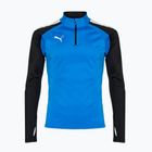 Мъжка футболна фланелка PUMA Teamliga 1/4 Zip Top blue 657236 02
