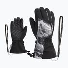 Детска ски ръкавица ZIENER Laval Aquashield AW black/grey mountain