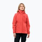 Jack Wolfskin Stormy Point 2L дамско дъждобранно яке vibrant red