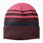 Детска зимна шапка Jack Wolfskin Stripy Knit pink lemonade