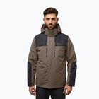 Мъжко яке Jasper 3In1 на Jack Wolfskin, студено кафе