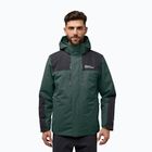 Jack Wolfskin мъжко яке Jasper 3In1 черно маслиново