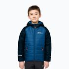 Детско пухено яке Zenon crisp cobalt на Jack Wolfskin