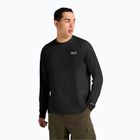 Мъжка блуза с дълъг ръкав Jack Wolfskin Prelight Trail Crew black