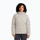 Дамско пухено яке Jack Wolfskin Ather Down Hoody бледо пясъчно