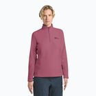Дамски суитшърт за трекинг Jack Wolfskin Taunus Hz raisin