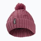 Зимна шапка Jack Wolfskin Pompom raisin