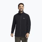 Мъжки поларен суитшърт Jack Wolfskin Taunus 100 Full Zip black