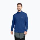 Мъжки суитшърт за трекинг  Jack Wolfskin Litestride Full Zip blue orchid