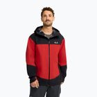 Мъжко яке за дъжд Jack Wolfskin Rockpaw 3L siren red