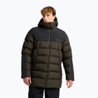 Мъжко ватирано яке Jack Wolfskin Icy Hollow Hooded obsidian moss