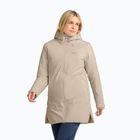 Дамско яке за дъжд Jack Wolfskin Heidelstein 2 Ins oyster
