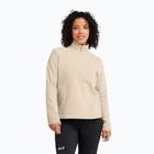 Дамски поларен суитшърт Jack Wolfskin Taunus 100 Half Zip oyster