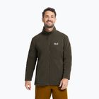 Мъжки поларен суитшърт Jack Wolfskin Taunus 200 Full Zip obsidian moss