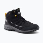 Jack Wolfskin мъжки ботуши за трекинг Woodland 2 Texapore Mid black/burly yellow xt