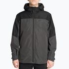 Мъжко дъждобранно яке Jack Wolfskin Glaabach сиво-черно 1115291_6000_006