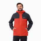 Мъжко дъждобранно яке Go Hike на Jack Wolfskin, червено 1114051