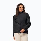 Дамски поларен суитшърт High Curl black на Jack Wolfskin