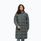 Дамско пухено яке Jack Wolfskin Frozen Palace slate green