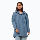 Шалте за дъжд Jack Wolfskin Cape West Elemental Blue за жени