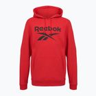 Мъжки суитшърт Reebok Identity Big Logo Fleece Hoodie vecred/black