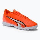 Мъжки футболни обувки PUMA Ultra Play TT ultra orange/puma white/blue glimmer