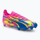 Мъжки футболни обувки PUMA Ultra Ultimate Energy FG/AG luminous pink/ultra blue/yellow alert