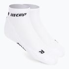 CEP Мъжки чорапи за бягане с компресия 4.0 Low Cut White