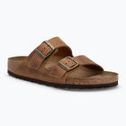 BIRKENSTOCK Arizona LEOI Regular джапанки в цвят коняк