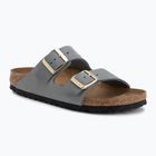 Дамски чехли BIRKENSTOCK Arizona LEOI Narrow basalt gray