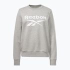Дамски суитшърт Reebok Identity Big Logo Fleece Crew medium grey heather