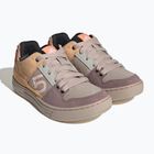 Дамски обувки за колоездене с платформа adidas FIVE TEN Freerider wonder taupe/ftwr white/acid orange