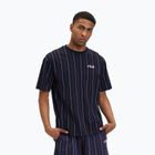 Мъжка тениска FILA Lobito Pinstriped black iris/two color stiped