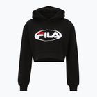Дамски суитшърт FILA Lapalisse Cropped Hoody black