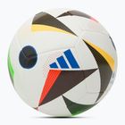 Футболна топка adidas Ekstraklasa Training white/black/glow blue размер 5