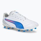 Мъжки футболни обувки PUMA King Pro FG/AG puma white/bluemazing/flat light grey/sunset glow