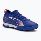 Детски футболни обувки PUMA Ultra 5 Match TT + Mid Jr lapis lazuli/puma white/sunset glow